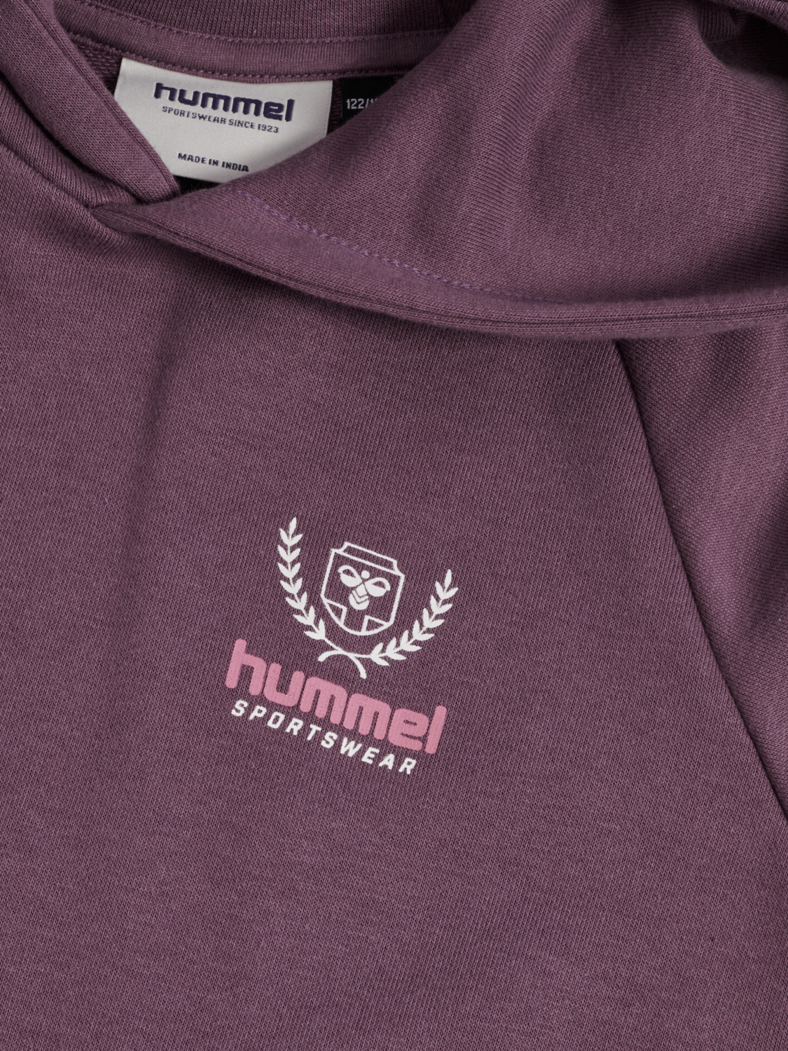 hmlJR LOOSE HOODIE BTS, FLINT, packshot