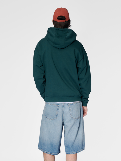 hmlLOOSE HOODIE SPORTSWEAR, PONDEROSA PINE, model