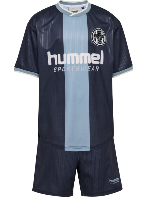 hmlJR LOOSE BALL  JERSEY S/S SET, PARISIAN NIGHT, packshot