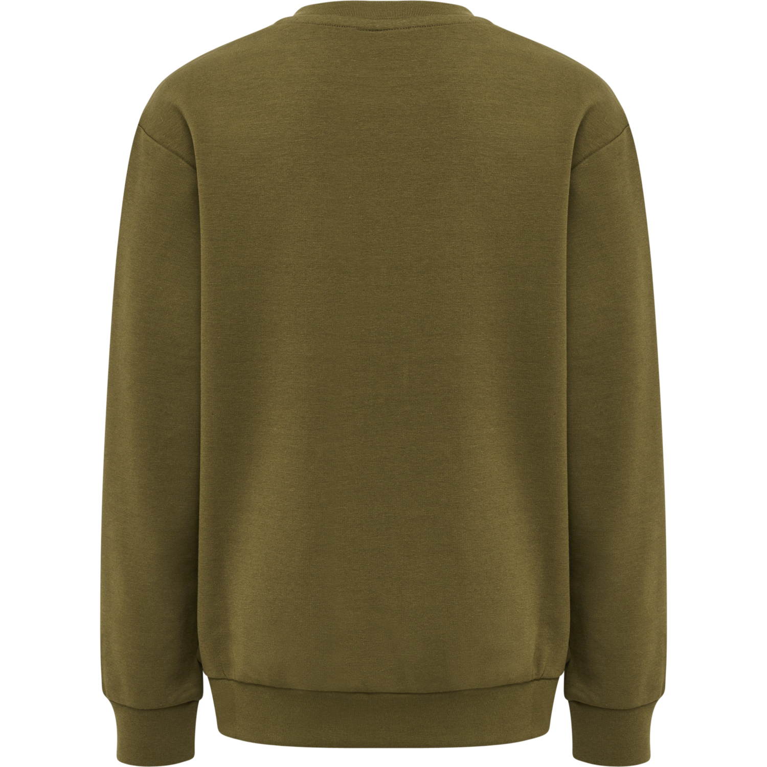 hmlDOS SWEATSHIRT, DARK OLIVE, packshot