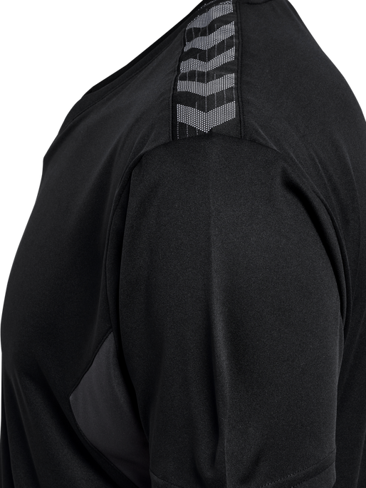hmlAUTHENTIC PL JERSEY S/S, BLACK, packshot