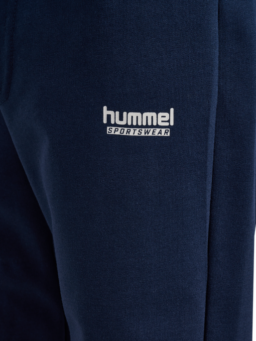hmlJR REGULAR ADJ WAIST PANTS, DRESS BLUES, packshot