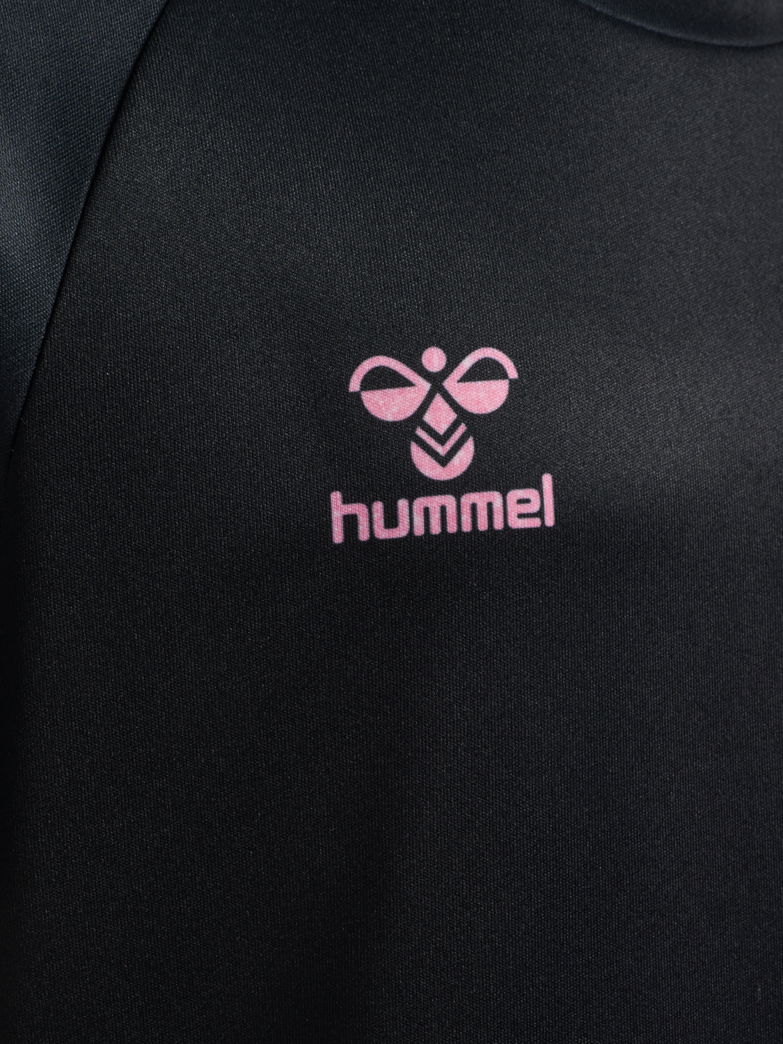 hmlSHIMMER T-SHIRT S/S, BLACK/BRIDAL ROSE, packshot