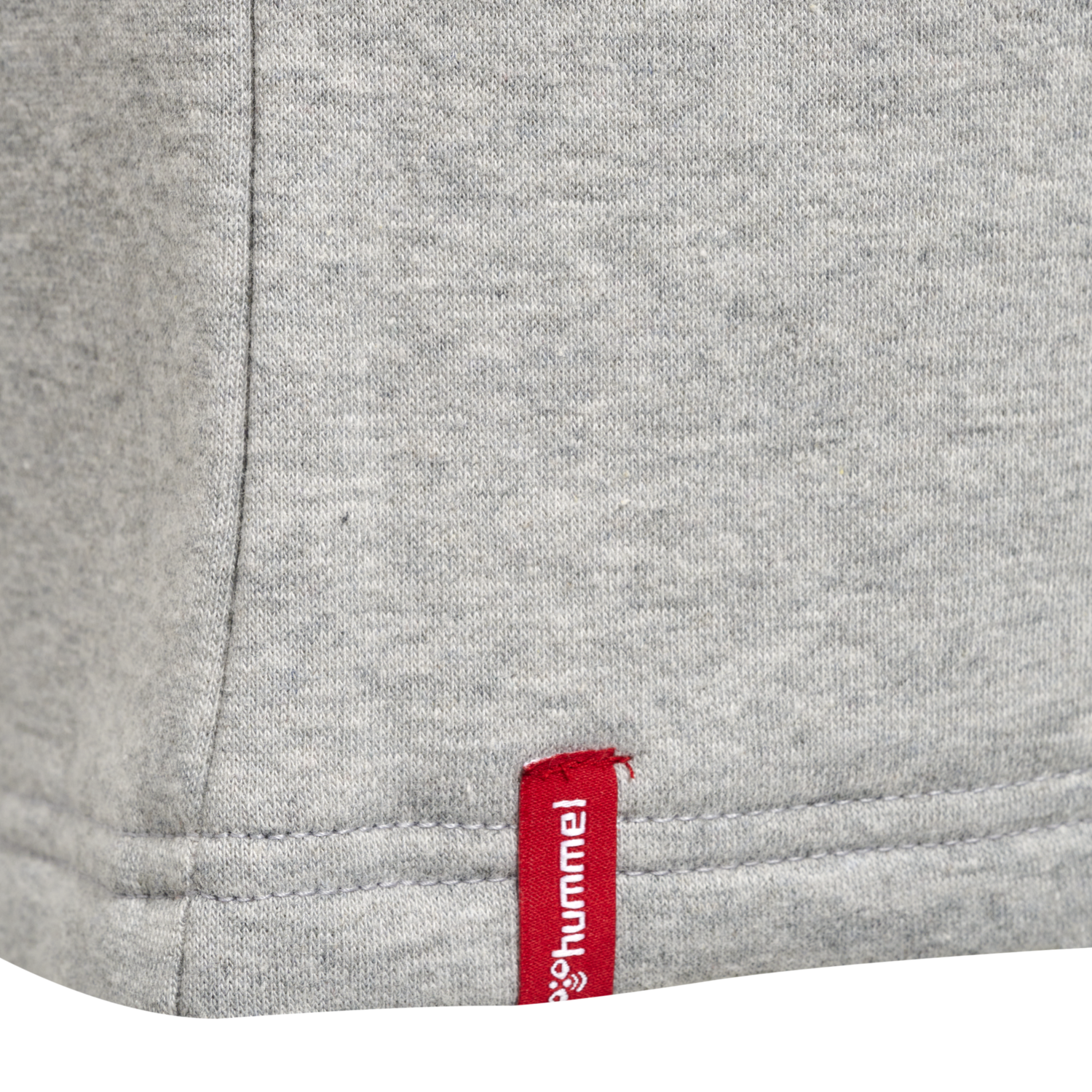 hmlRED BASIC SWEAT SHORTS, GREY MELANGE, packshot