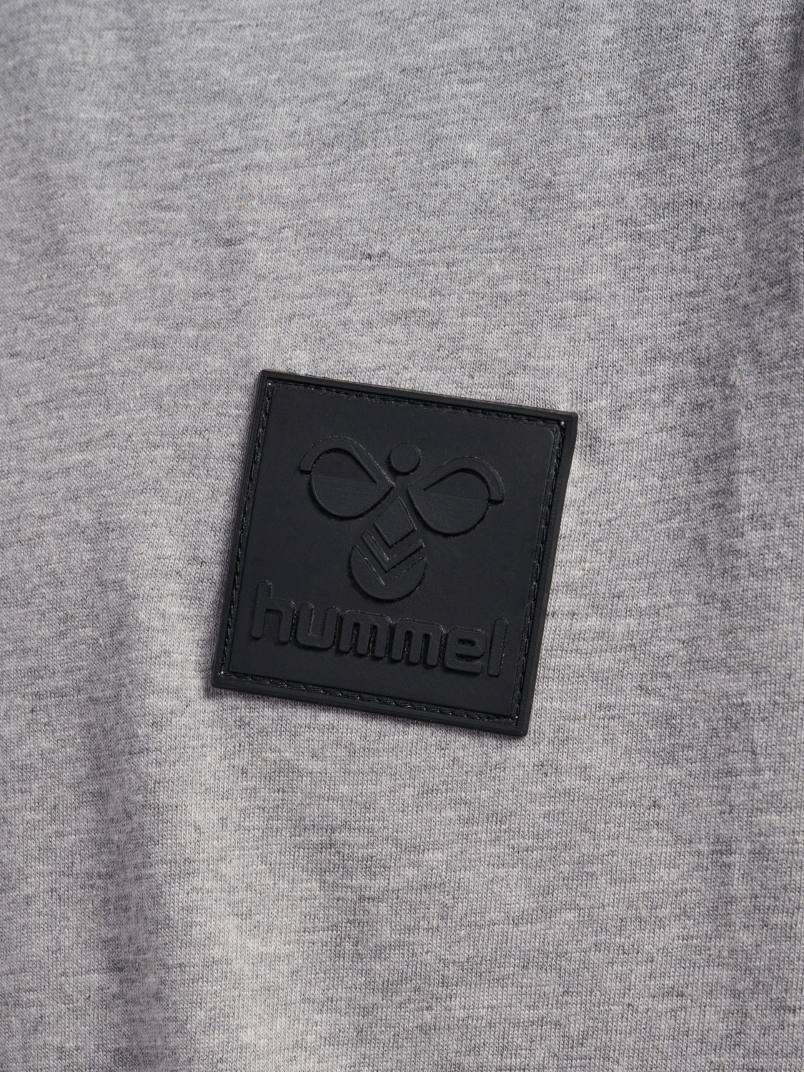 hmlCLEAN T-SHIRT S/S, GREY MELANGE, packshot