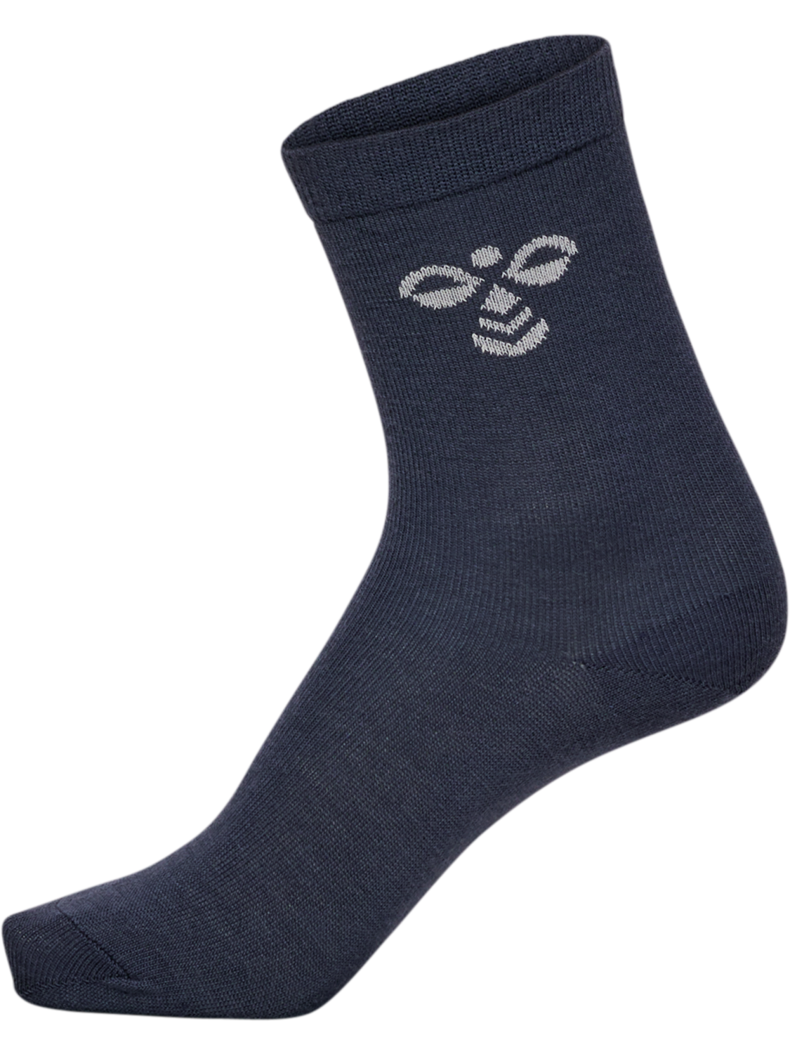 hmlJR WOOL 2-PACK SOCKS, OMBRE BLUE/FLINT STONE, packshot