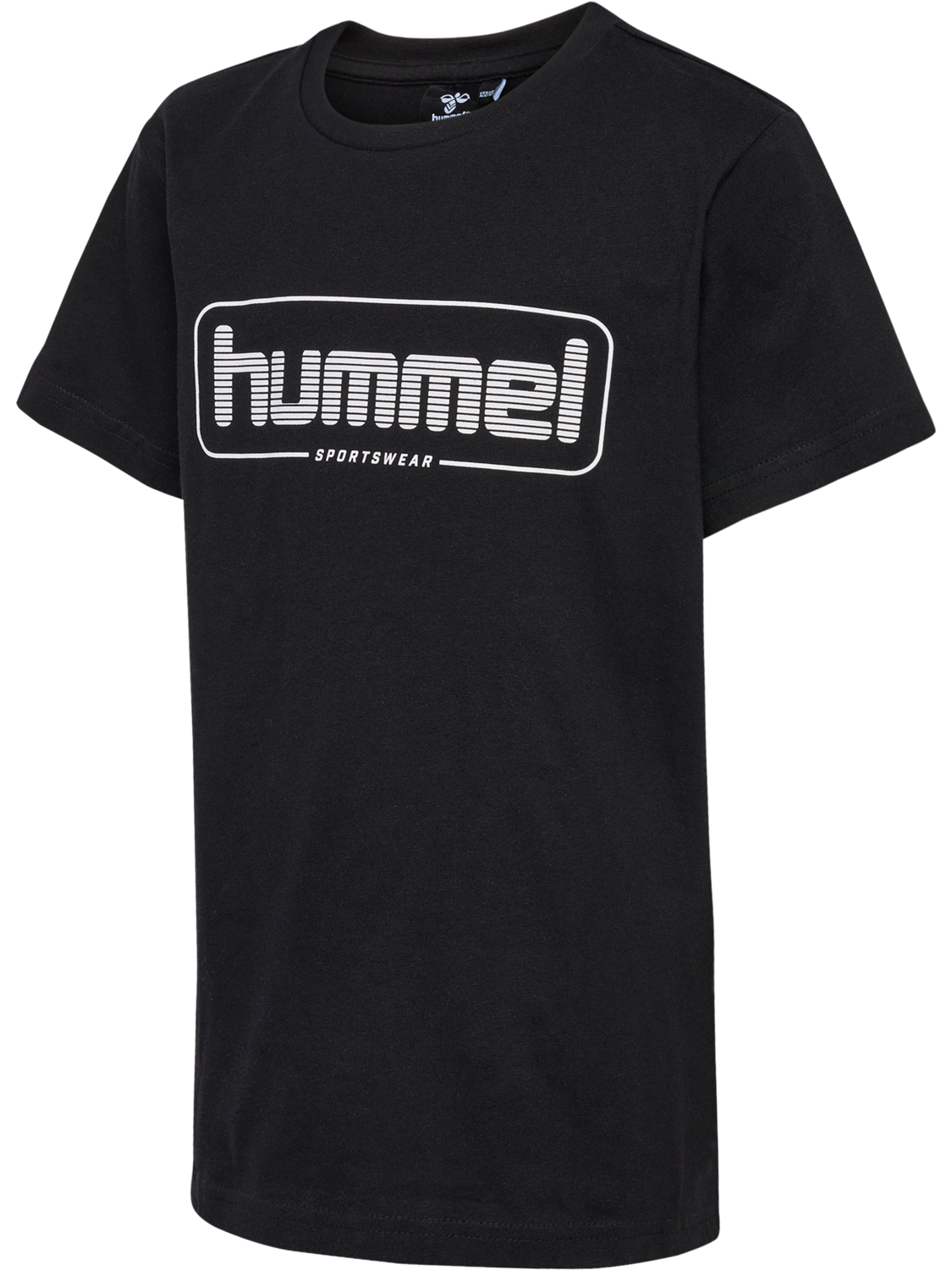 hmlBALLY T-SHIRT S/S, BLACK, packshot