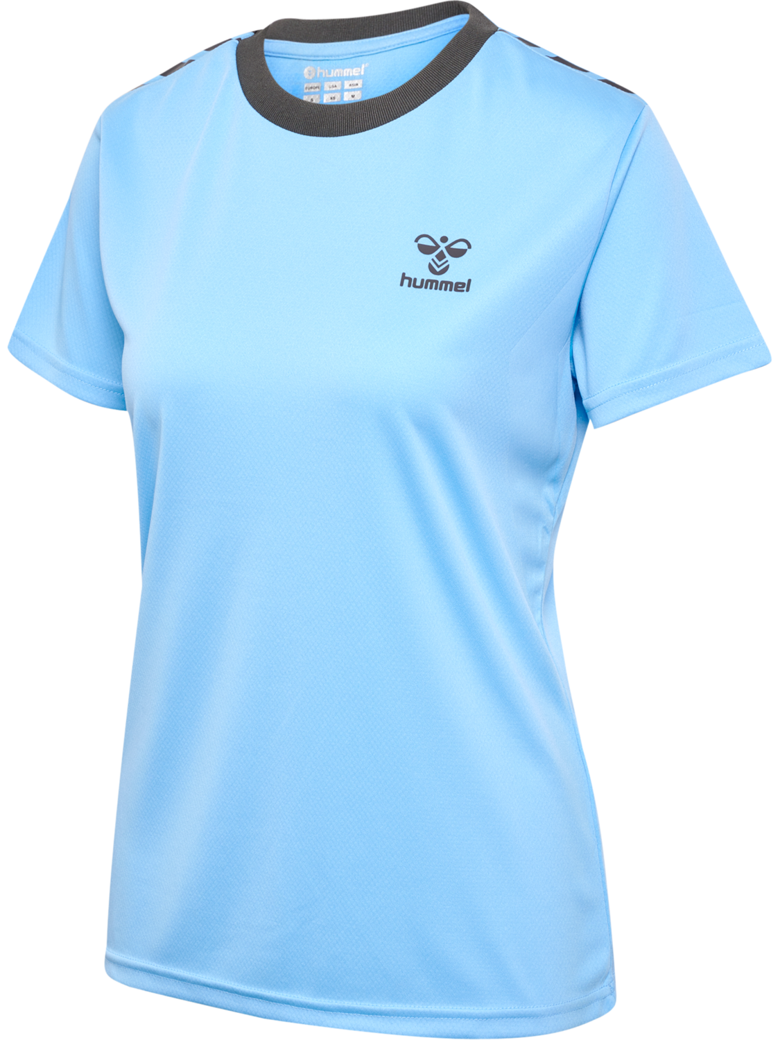 hmlSTALTIC POLY JERSEY S/S WOMAN, BALTIC SEA, packshot