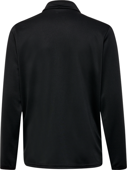 hmlESSENTIAL TRACK JACKET KIDS, BLACK, packshot