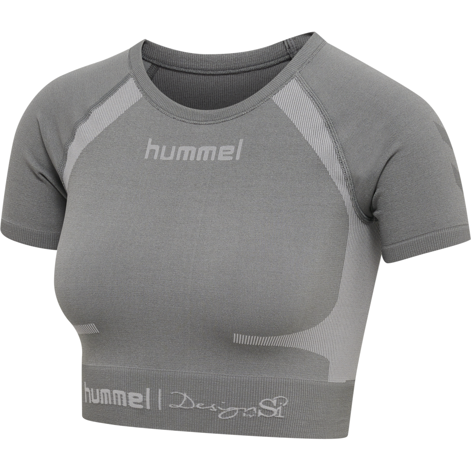 hmlSI SEAMLESS T-SHIRT S/S, FROST GRAY, packshot