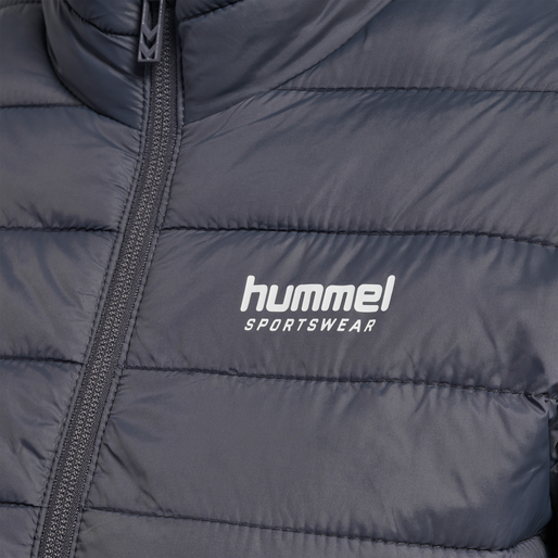 hmlBLOWN PUFF JACKET, BLACKENED PEARL, packshot