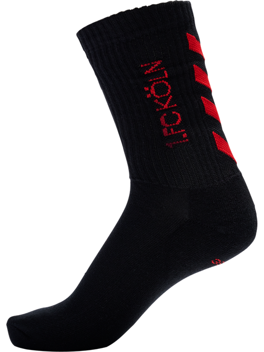 1FCK FUNDAMENTAL SOCKS 3-PACK, BLACK/RED, packshot