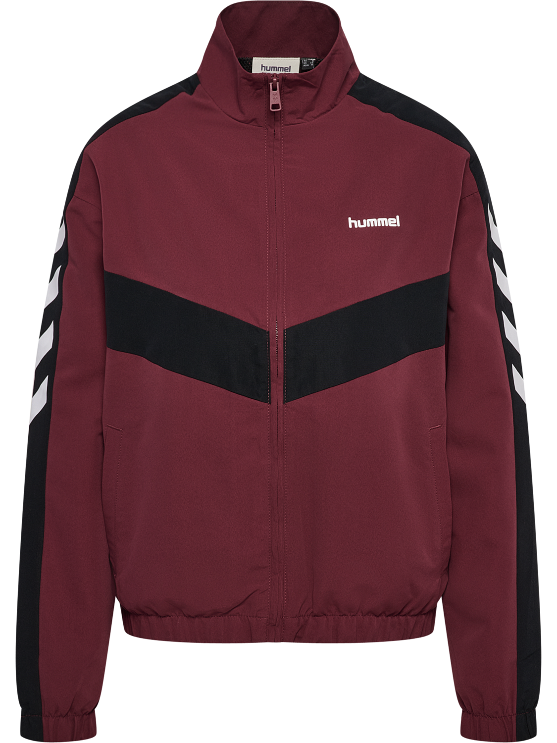 hmlARCHIVE W TRACK JACKET, CHOCOLATE TRUFFLE, packshot