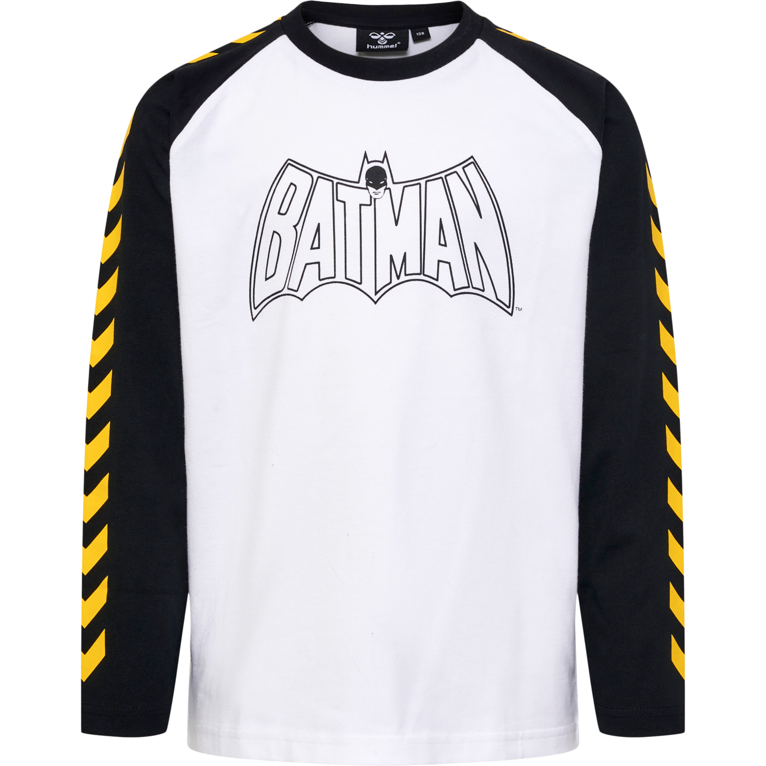 hmlBATMAN BOYS T-SHIRT L/S, BRIGHT WHITE, packshot