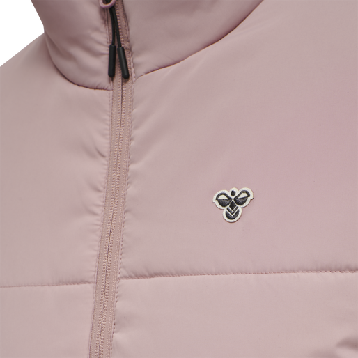 hmlSUKI PUFF JACKET, WOODROSE, packshot