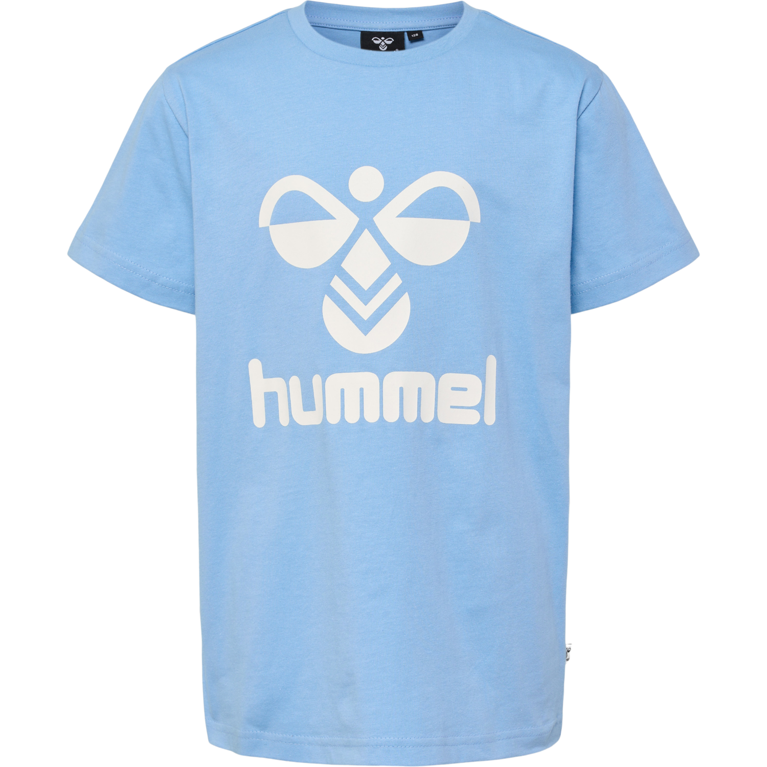 hmlTRES T-SHIRT S/S, DUSK BLUE, packshot