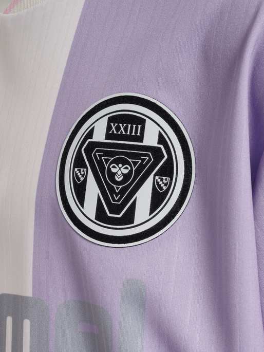 hmlJR LOOSE BALL  JERSEY S/S SET, LAVENDER, packshot