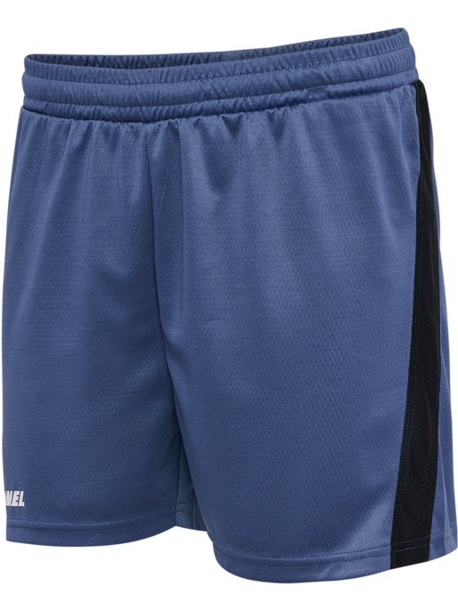 hmlMULTI PL SHORTS WOMAN, BLUE INDIGO hmlMULTI PL SHORTS WOMAN, BLUE INDIGO, packshot