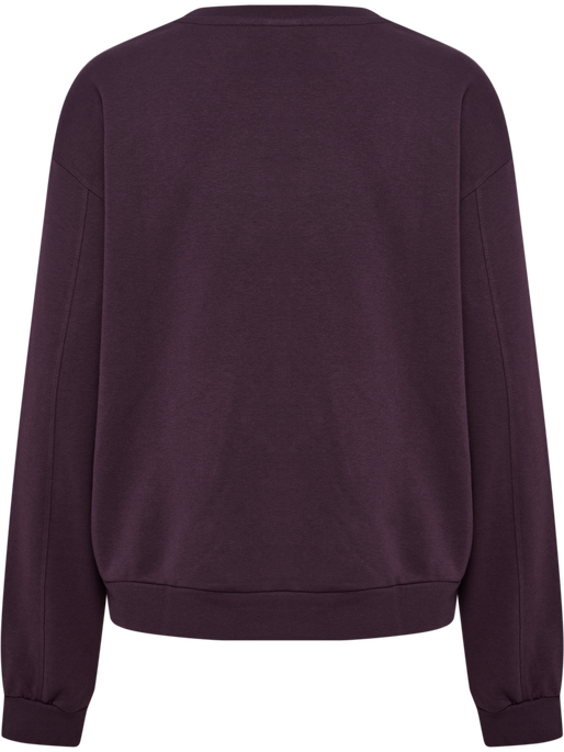 hmlMT DHYANI SWEATSHIRT, PLUM PERFECT, packshot