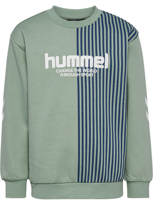 hmlMEXI SWEATSHIRT, LILY PAD, packshot
