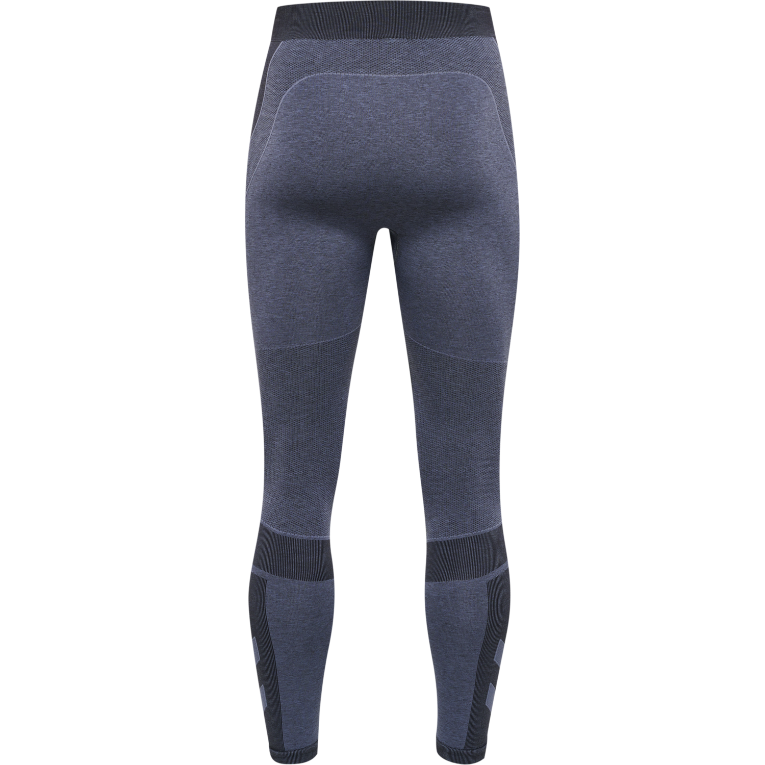 hmlTE MIKE SEAMLESS TIGHTS, BLACK/ASPHALT MELANGE, packshot