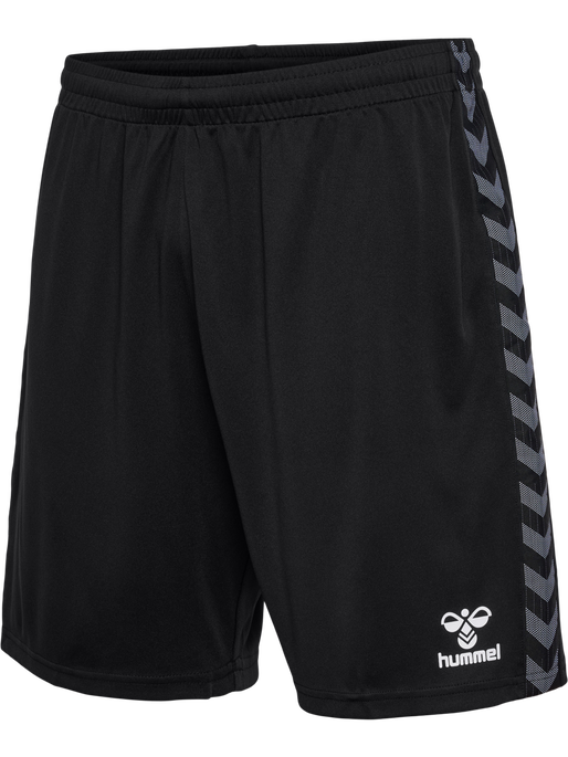 hmlAUTHENTIC PL SHORTS, BLACK, packshot