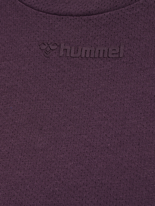 hmlMT VANJA T-SHIRT L/S, PLUM PERFECT hmlMT VANJA T-SHIRT L/S, PLUM PERFECT, packshot