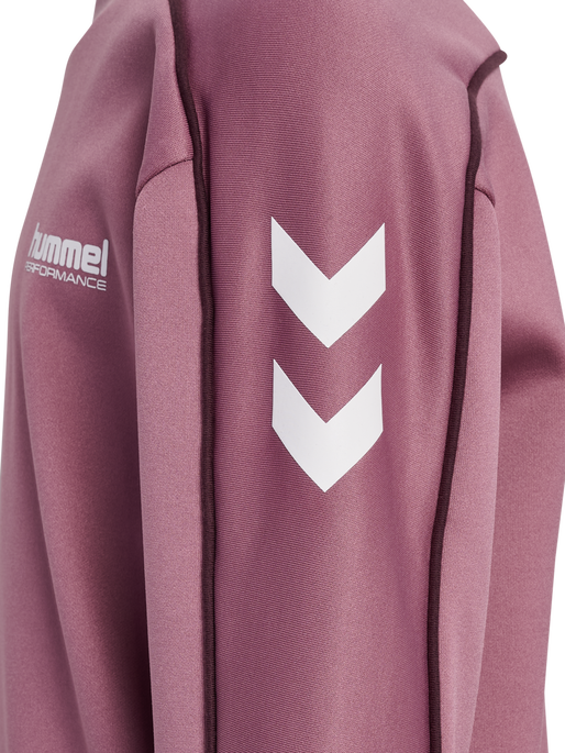 hmlJR INTERLOCK CREWNECK, WISTFUL MAUVE, packshot