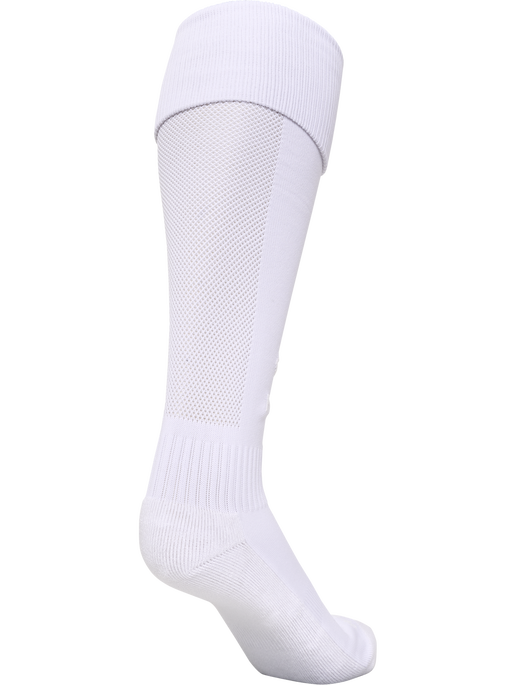 hmlESSENTIAL FOOTBALL SOCKS, WHITE/WHITE, packshot