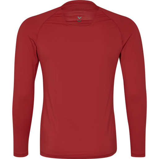 HML FIRST PERFORMANCE JERSEY L/S, TRUE RED, packshot