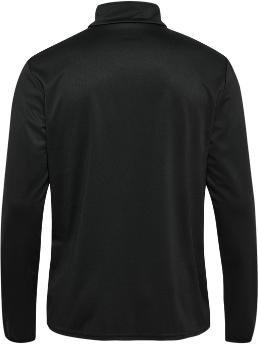 hmlESSENTIAL HALF-ZIP, BLACK, packshot