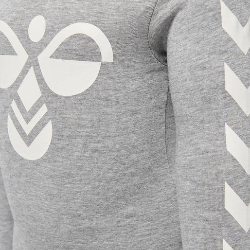 hmlFLIPPER LS BODYSTOCKING, GREY MELANGE, packshot