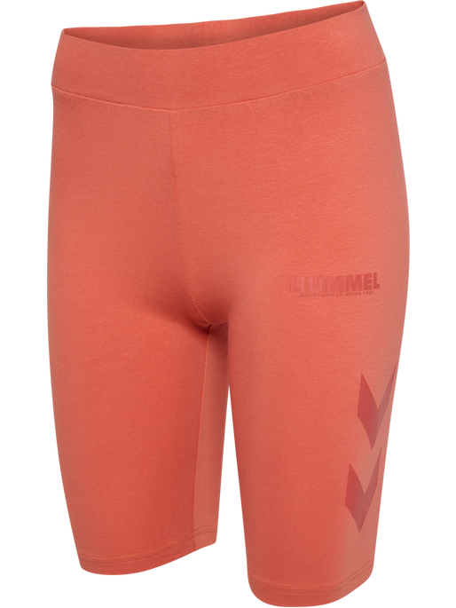 hmlLEGACY WOMAN TIGHT SHORTS, APRICOT BRANDY, packshot