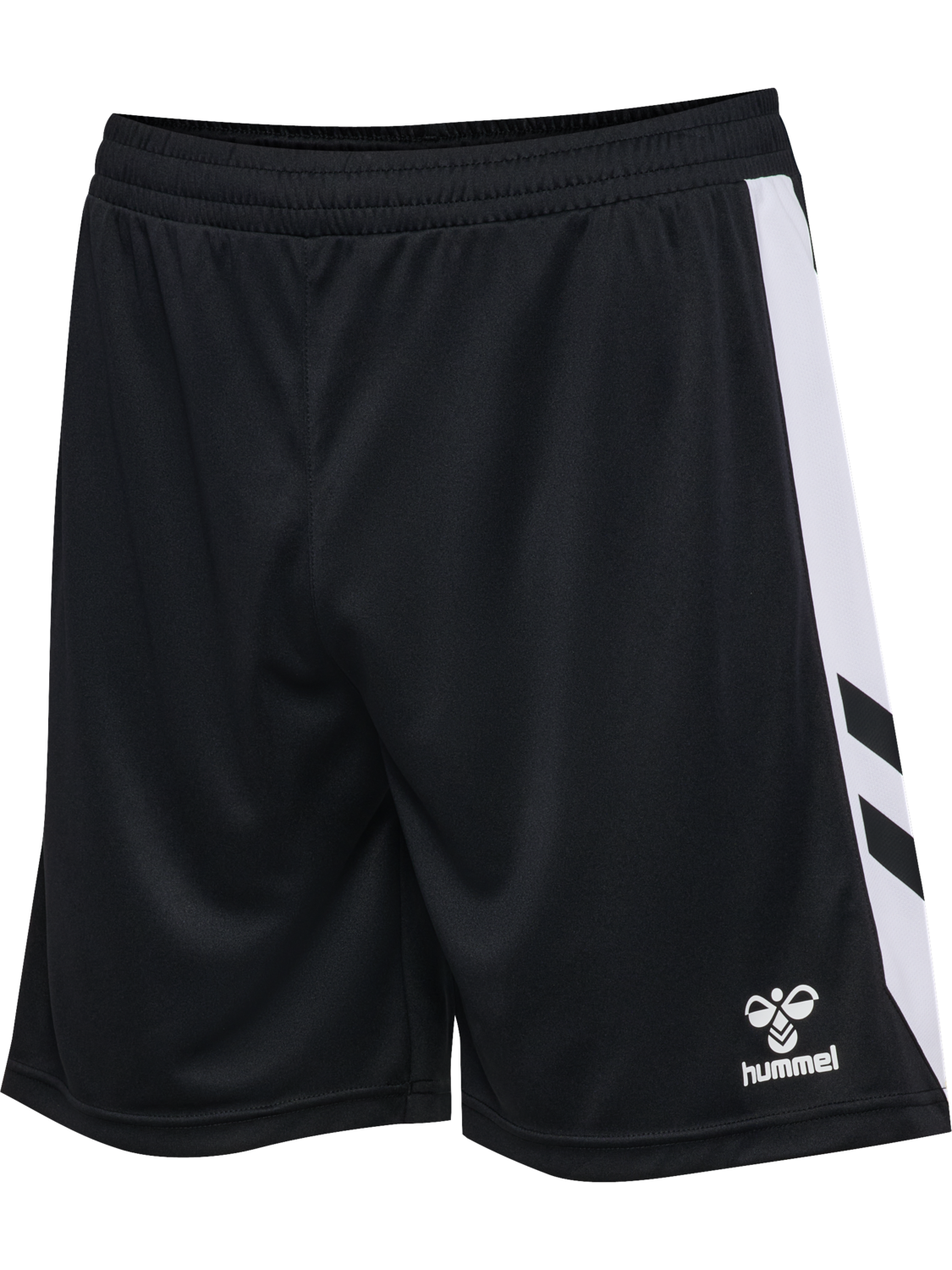 hmlMATCH SHORTS, BLACK/WHITE, packshot