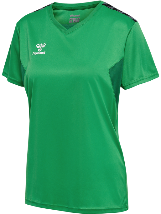 hmlAUTHENTIC PL JERSEY S/S WOMAN, JELLY BEAN, packshot