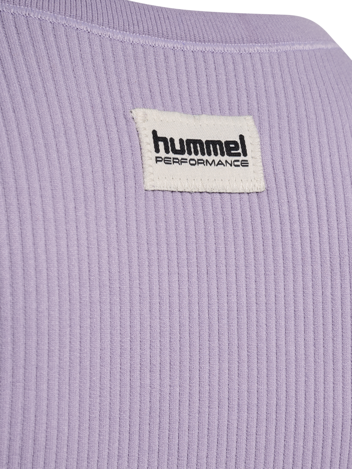 hmlJR SEAMLESS RIB T-SHIRT S/S, LAVENDER GRAY, packshot