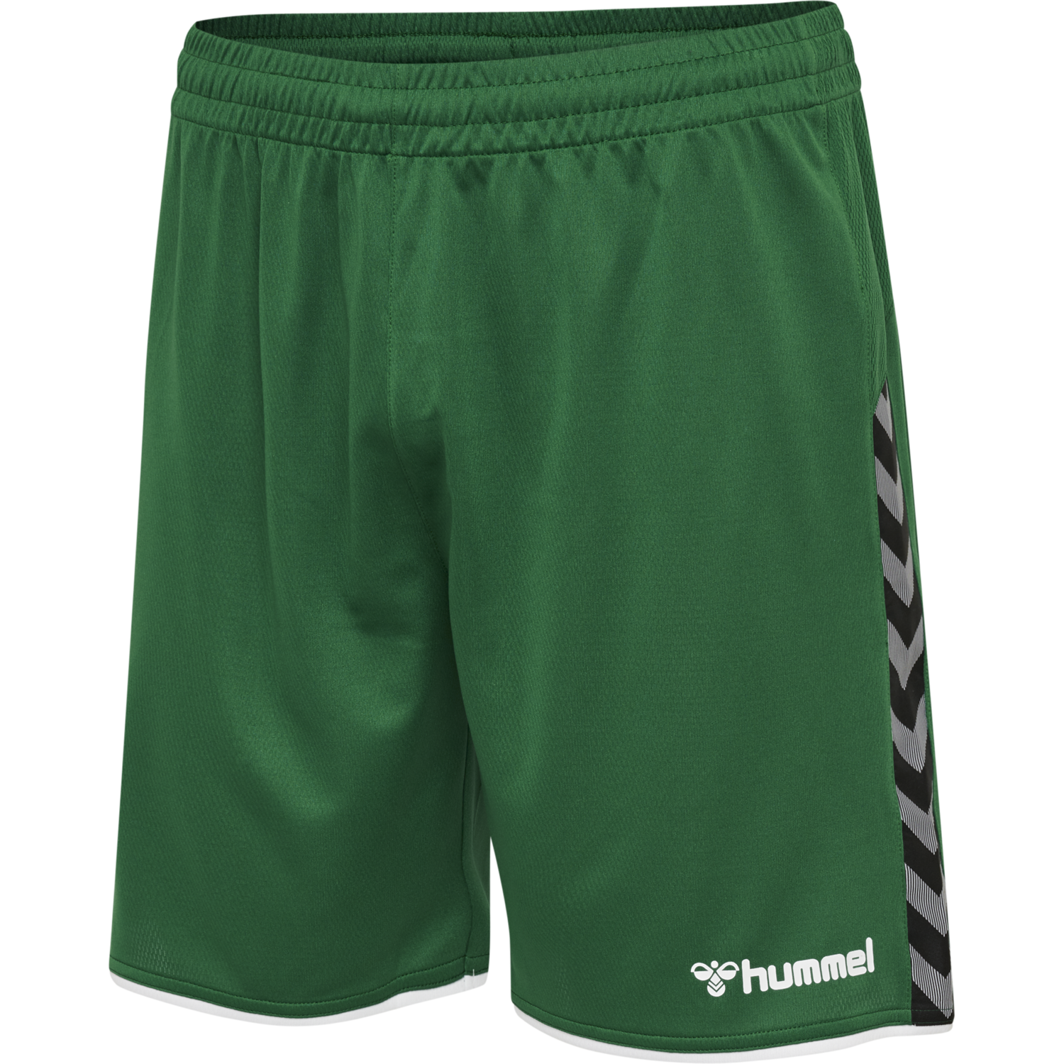 hmlAUTHENTIC KIDS POLY SHORTS, EVERGREEN, packshot
