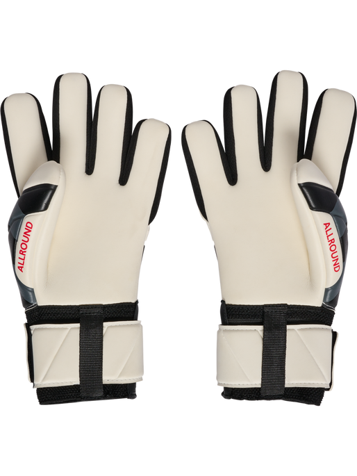 hmlGK GLOVES ALLROUND GRIP, WHITE/BLACK/RED, packshot
