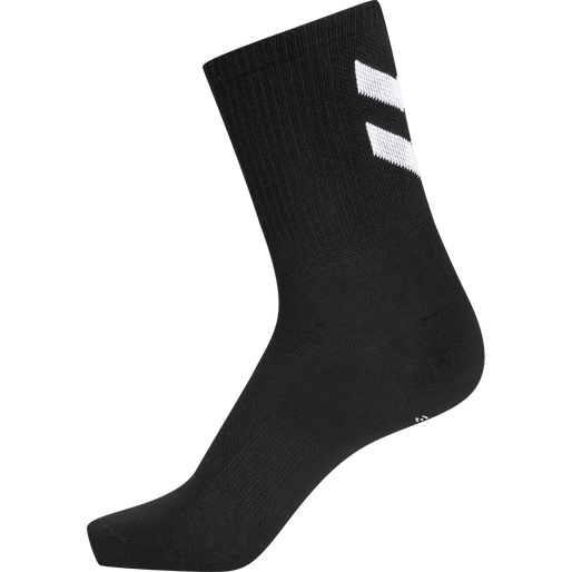 hmlCHEVRON 6-PACK SOCKS, BLACK/BLACK hmlCHEVRON 6-PACK SOCKS, BLACK/BLACK, packshot
