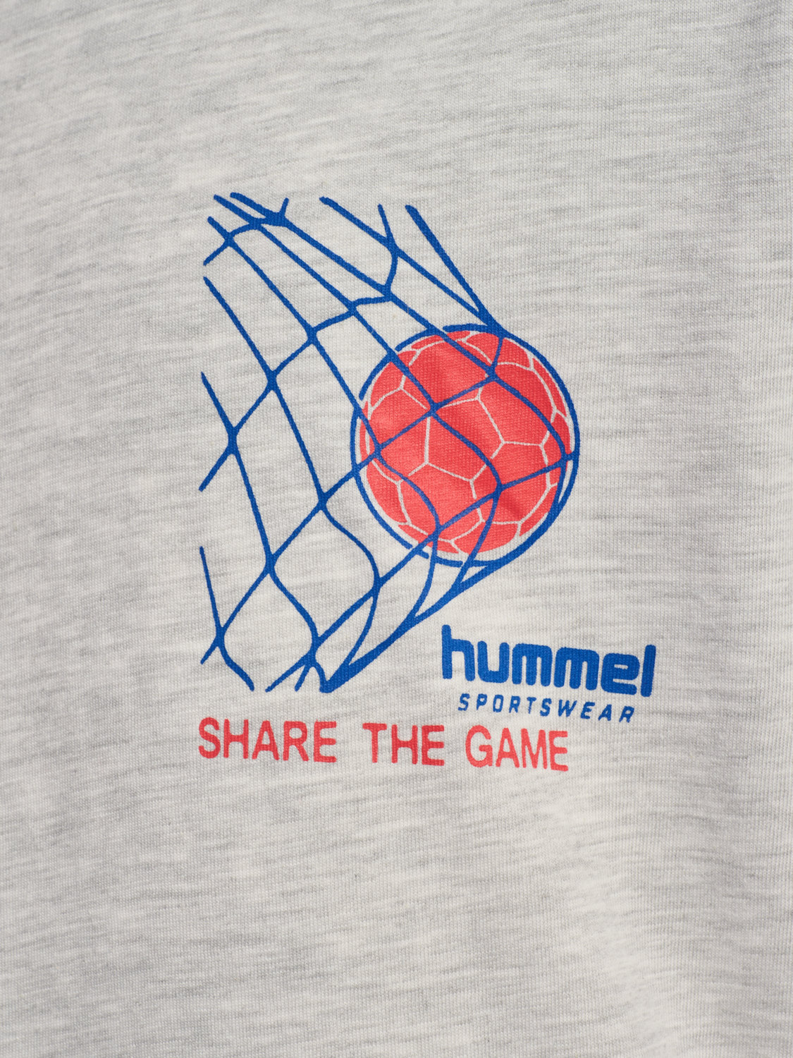 hmlJR REG T-SHIRT S/S RUNNER 2-PACK, LIGHT GREY MELANGE/DRESS BLUES, packshot