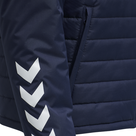 hmlPROMO SHORT BENCH JACKET, MARINE, packshot