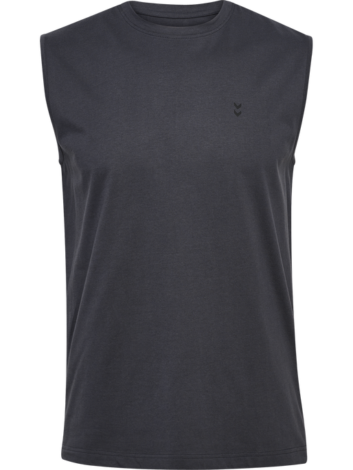 hmlHIIT MUSCLE TANK TOP, EBONY, packshot