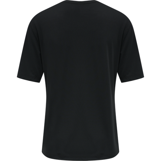 hmlREFEREE CHEVRON WO  JERSEY S/S, BLACK, packshot