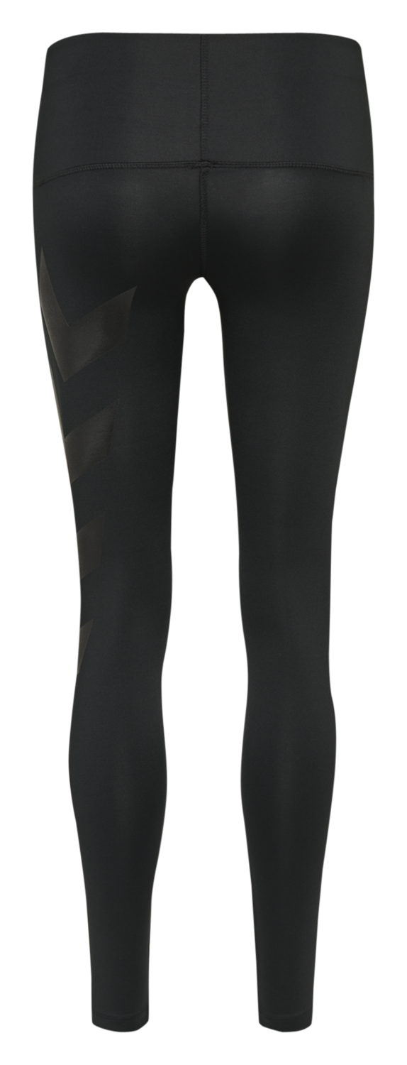 hmlPARIS HIGH WAIST TIGHTS, BLACK, packshot