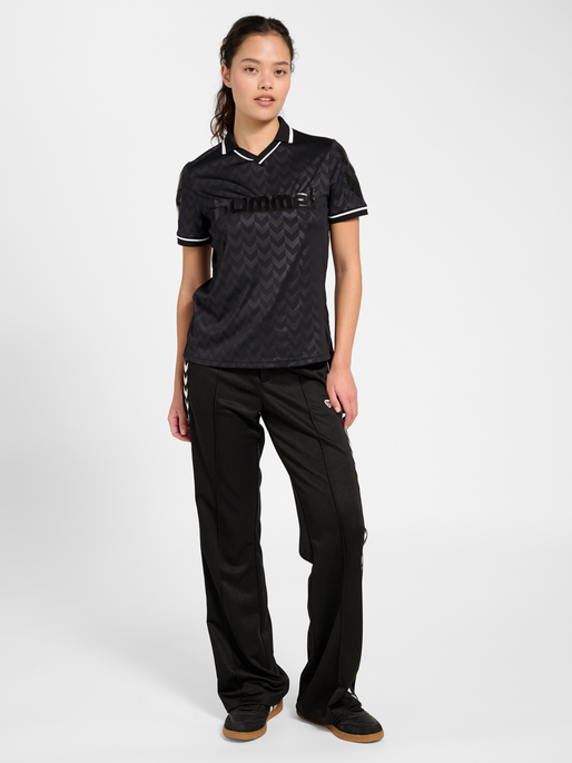 Slim Fit Trikot, BLACK, model