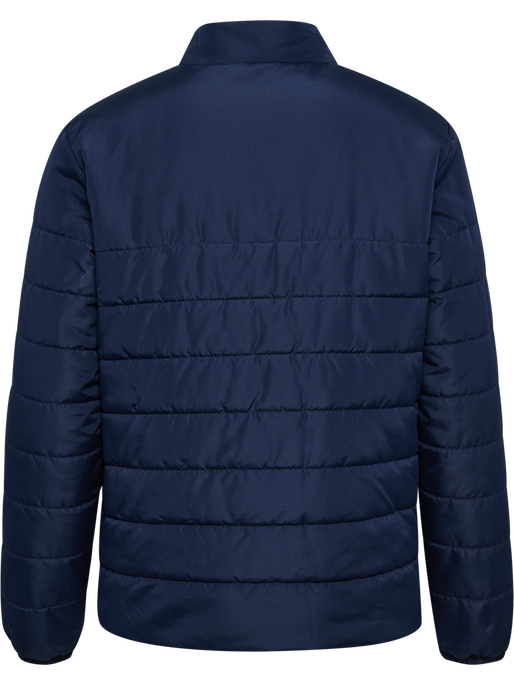 hmlESSENTIAL SHORT BENCH JKT, MARINE, packshot