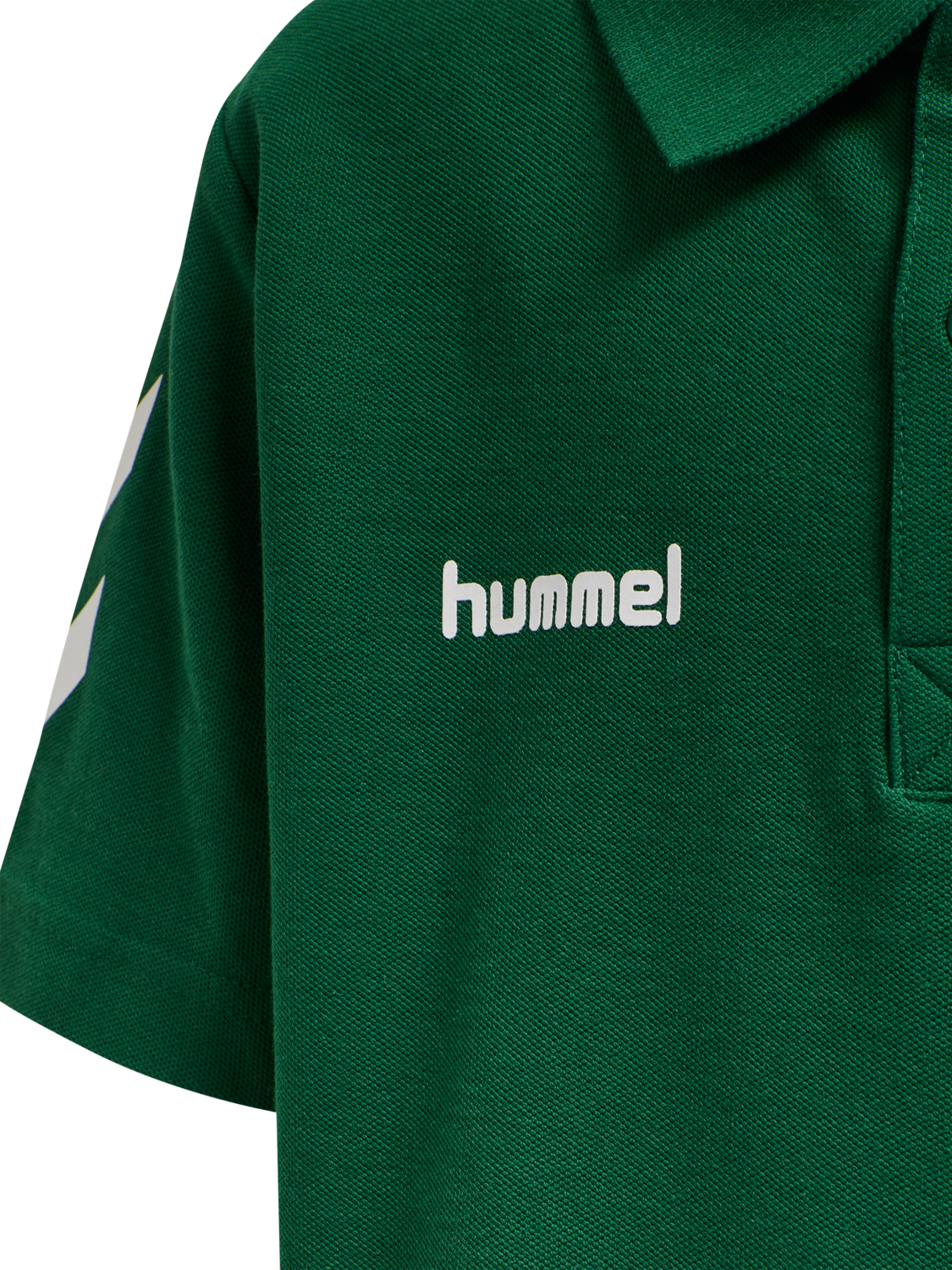 HMLGO KIDS COTTON POLO, EVERGREEN, packshot