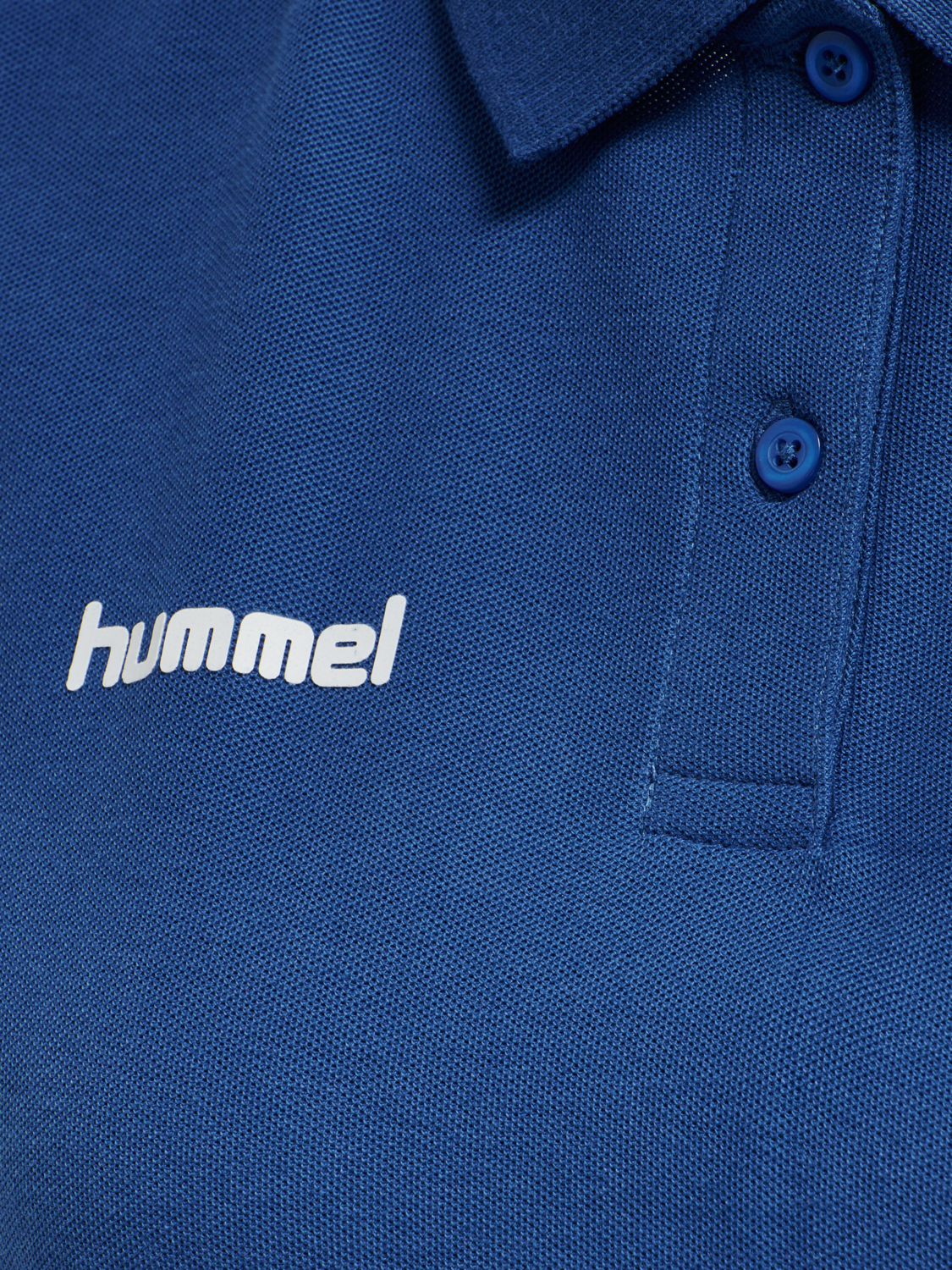 HMLGO COTTON POLO WO, TRUE BLUE, packshot