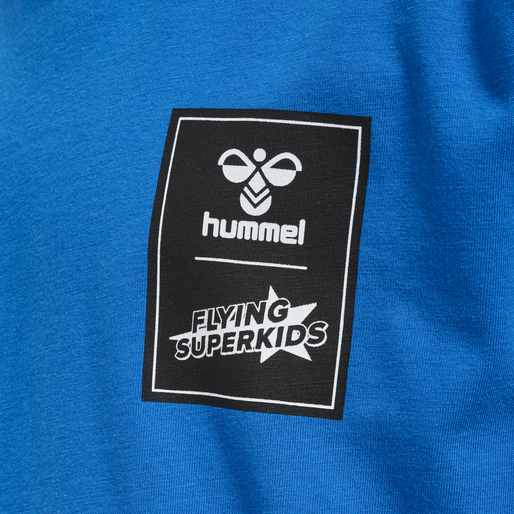 hmlFLYING TRES T-SHIRT S/S, DIRECTOIRE BLUE hmlFLYING TRES T-SHIRT S/S, DIRECTOIRE BLUE, packshot