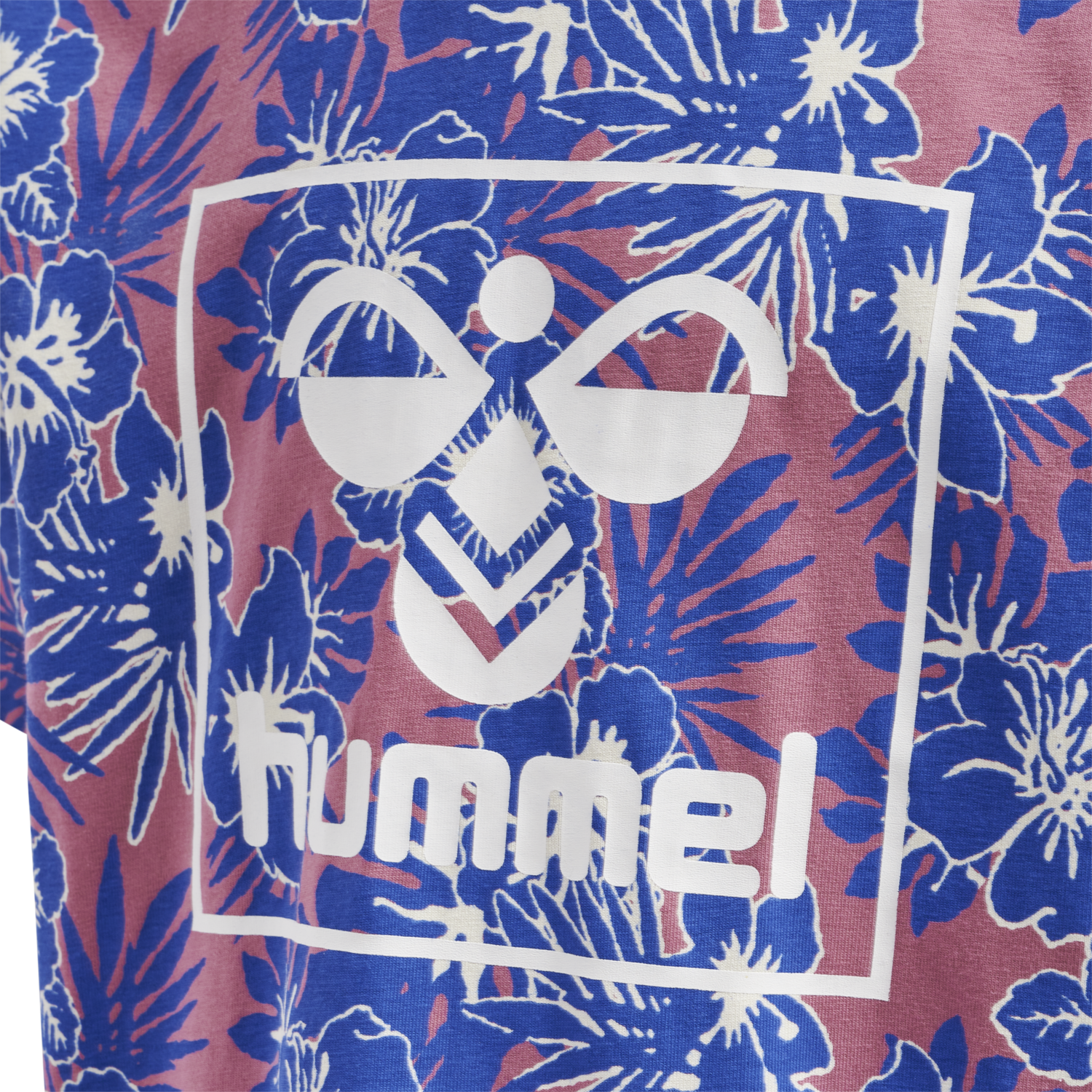 hmlFLOWER T-SHIRT S/S, HEATHER ROSE, packshot